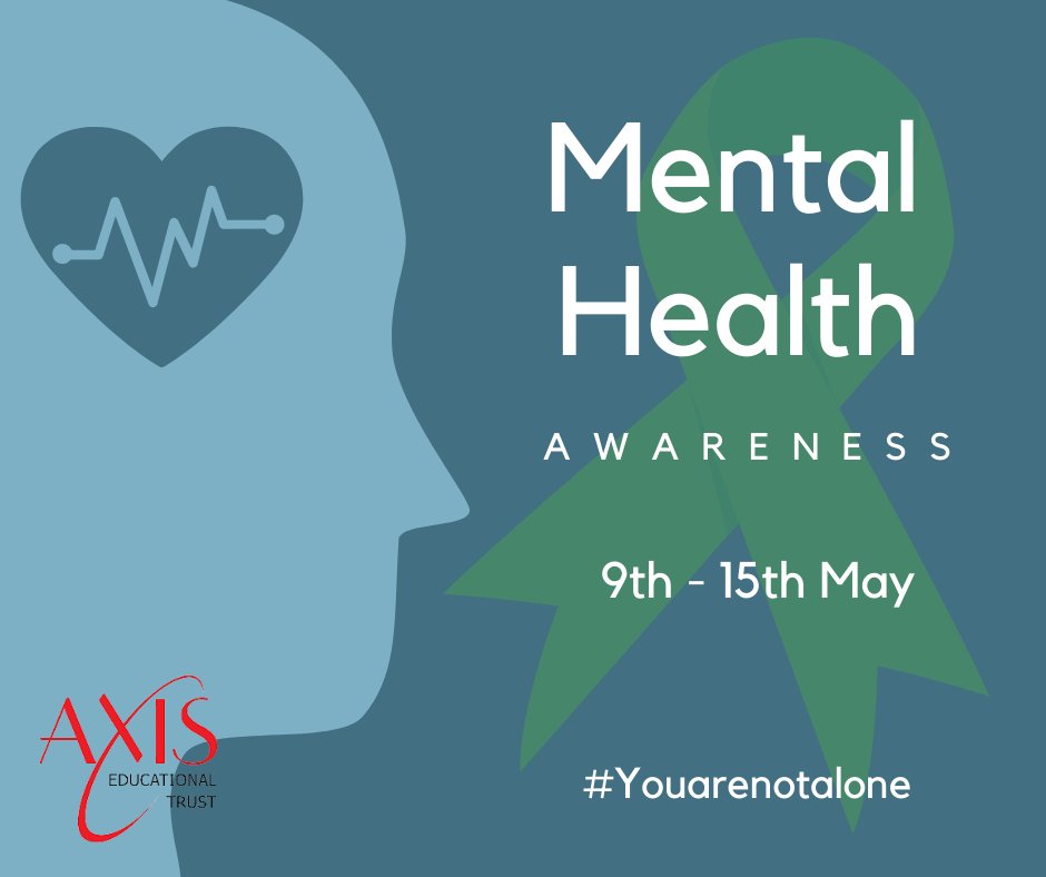 axisedutrust's tweet image. This #MentalHealthAwarenessWeek is important in recognising an individual&apos;s battle with anxiety, depression, loneliness or other struggles so they don&apos;t suffer in secret and to let them know that it&apos;s fine to not be OK and ask for help. 
#IveBeenThere #MHAW #mentalhealthawareness