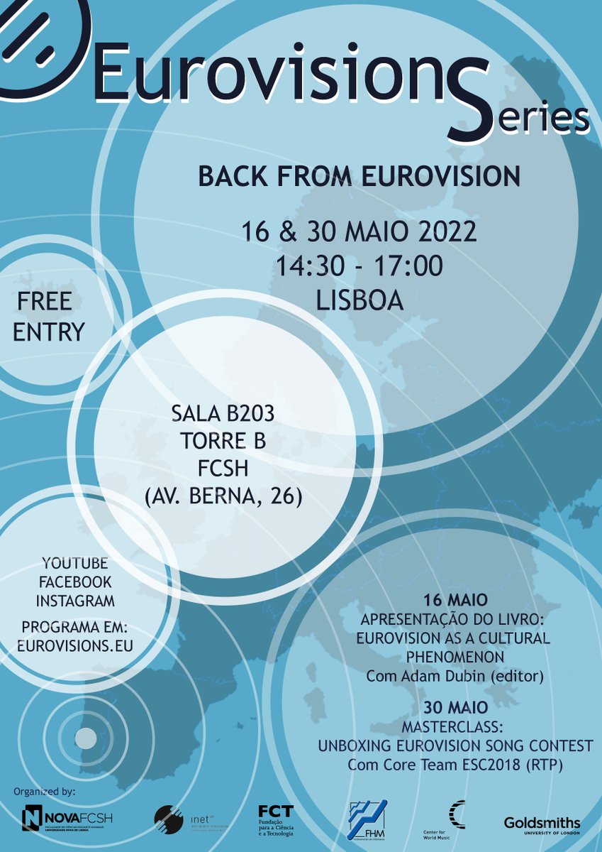 inet_md's tweet photo. Ciclo de Atividades | EUROVISIONS Series - Back from Eurovision - https://t.co/0FRcErqqNt https://t.co/GDNhjuRROk
