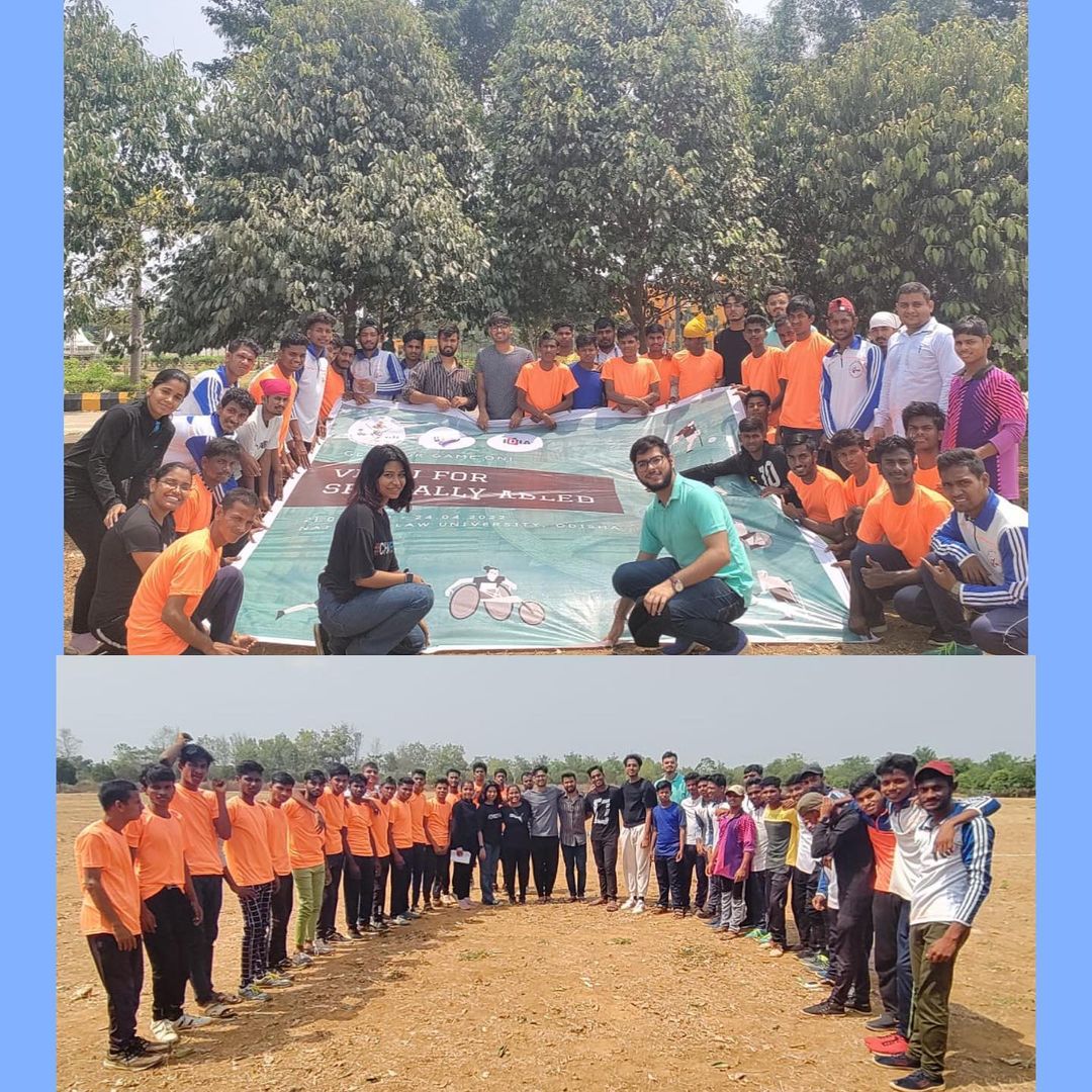 nluolas's tweet photo. Legal Aid Society,NLUO along with IDIA Odisha Chapter and Sports Committee,NLUO successfully conducted second edition of VIRAJ for Specially Abled.
Day 1: Cricket Match

#sports #Special #Odisha @Naveen_Odisha #odishaforsports @sports_odisha https://t.co/R0iDjQFFeI