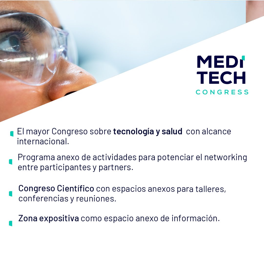 Aunque la #tecnología repunta en todos los sectores, el ámbito sanitario es el que ha experimentado un crecimiento exponencial. Si quieres estar a la última en tecnología e innovación sanitaria, no lo dudes: #MeditechCongress2023.

ifema.es/meditech-congr…