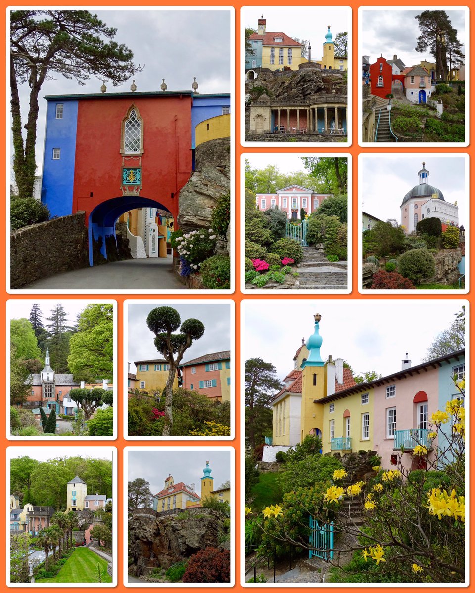 Beautiful Portmeirion in north Wales. #Portmeirion #wales