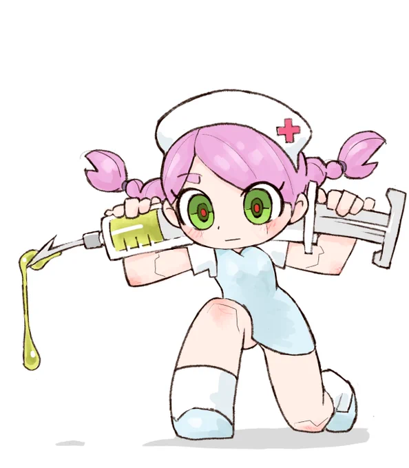 今日は…ロボなのでノー問題。 