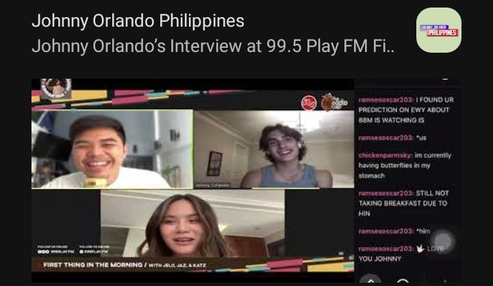 JohnnyOPH's tweet photo. Did you missed the #FTIM995 with @johnnyorlando ?
Don't you worry we got you, you can watch the full video here⬇️

🔗 https://t.co/5luFC2jeV4 https://t.co/9UMOOWqjCt