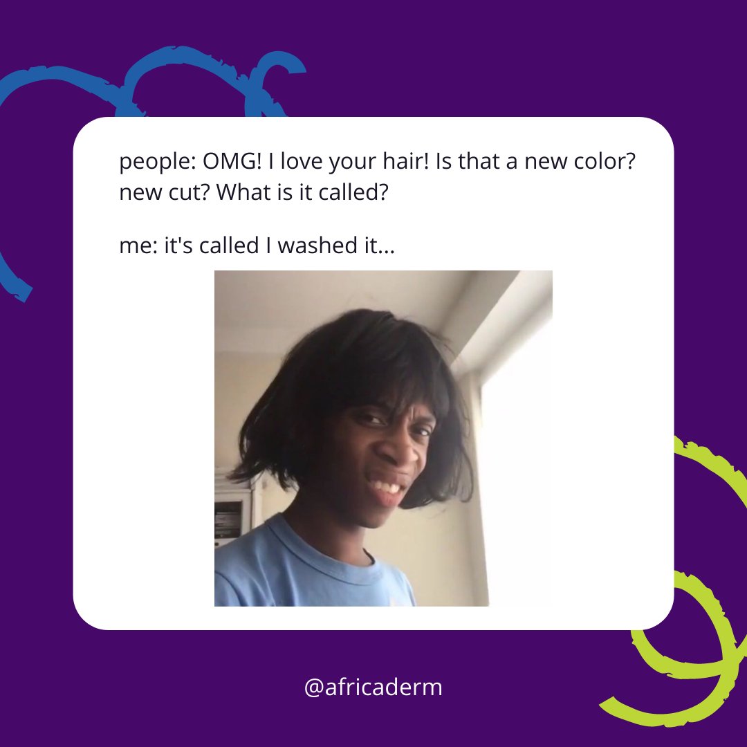 We have got to love us all the wonders a good hair wash can do. 😂🚿

Like &amp; Rt if you agree!🙌🏿