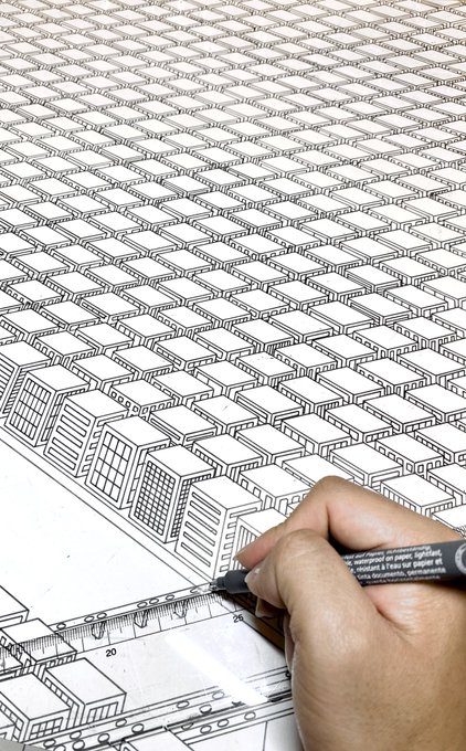 細部までこだわった ペン画 が圧巻の完成度 制作者に話を聞いた Starthome