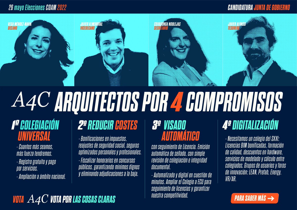Por un <a href="/COAMadrid/">COAM</a> del Siglo XXI