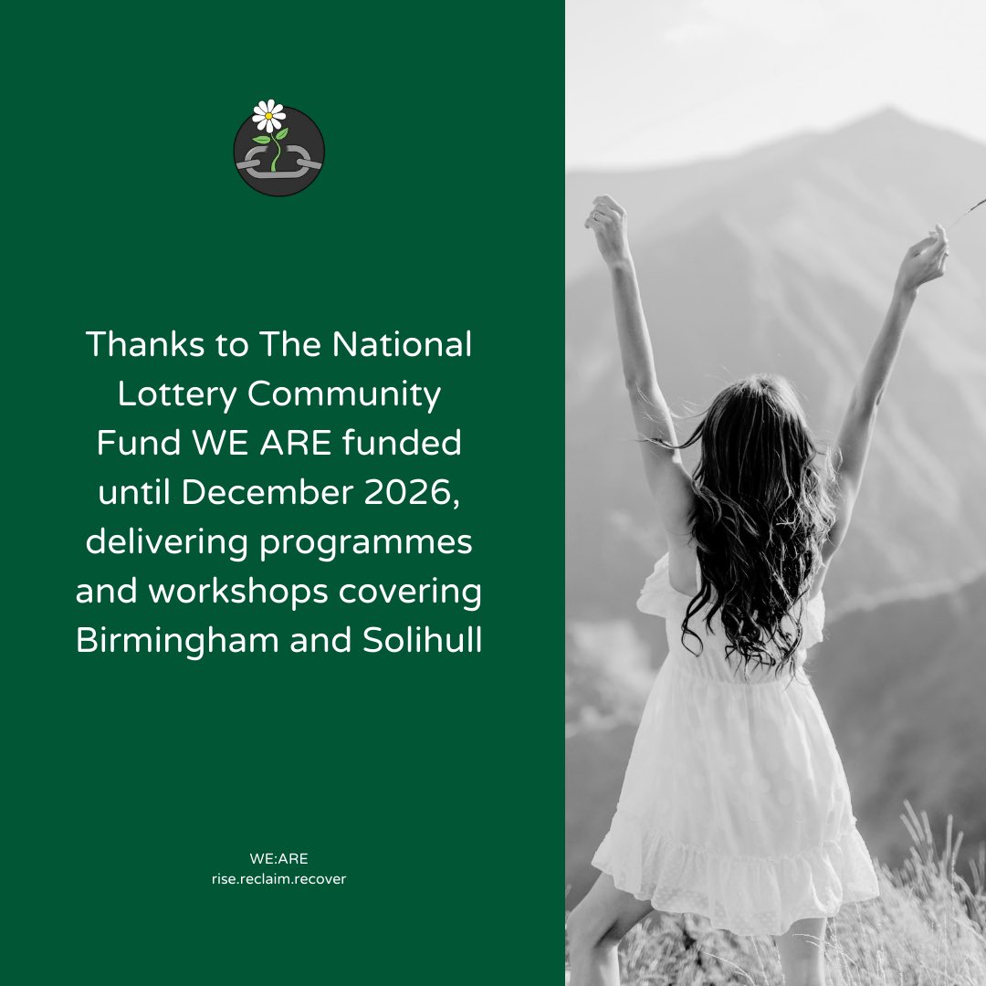 WE:ARE(Women’s Empowerment And Recovery Educators) tweet media