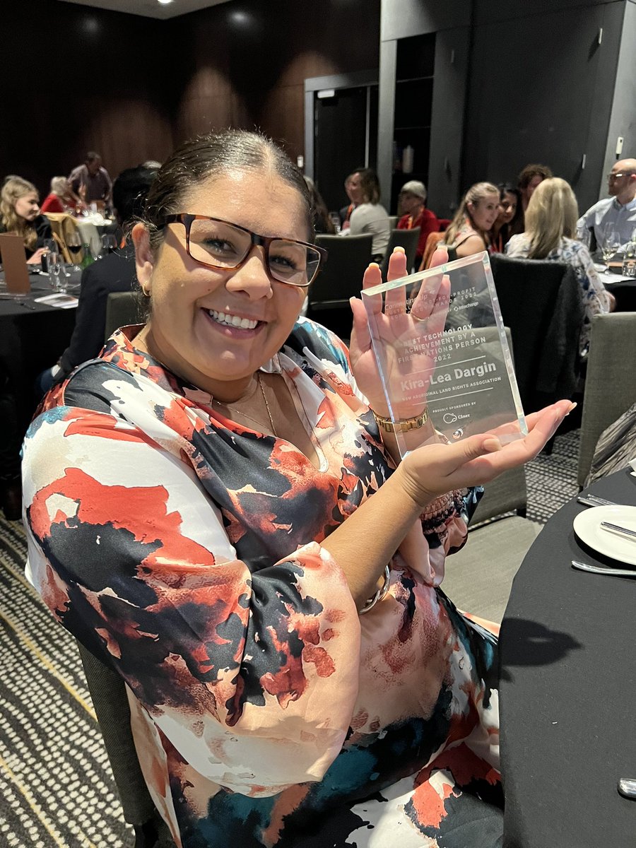 _blakceo's tweet photo. #NFPtechawards “best tech achievement by a First Nations person” .. thank you to all the incredible people who contribute to the outstanding work we do. ❤️ https://t.co/7CQsyDk79m