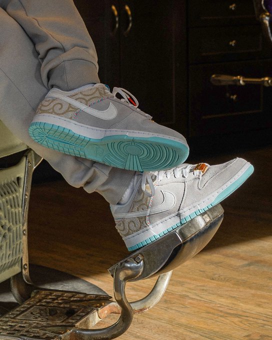 Ad: Nike Dunk Low 'Barbershop' releases 