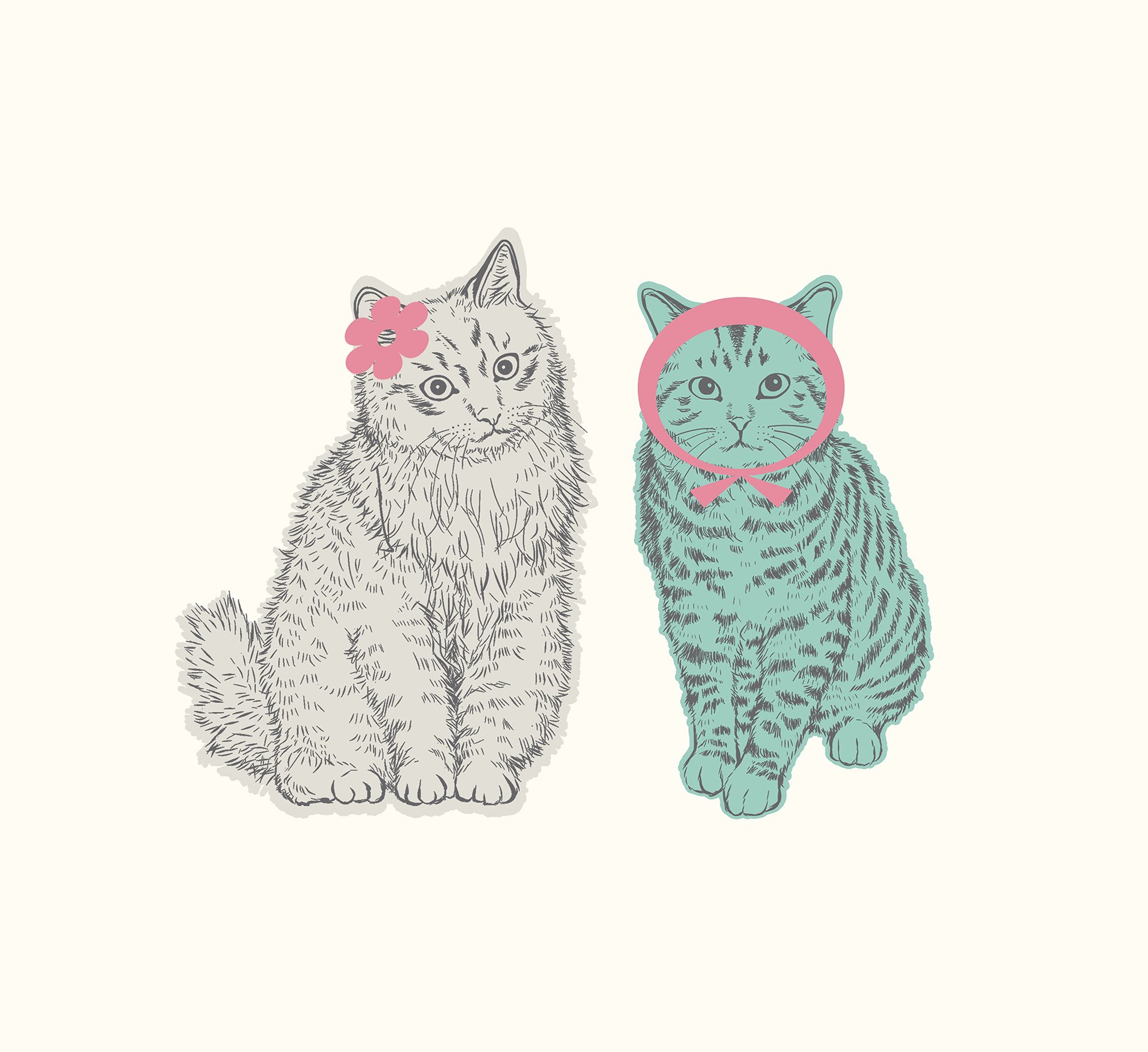 猫イラストレーター 365cat Art キスタイルデザインの中のおめかし猫のイラスト 猫のイラスト 猫イラスト ネコイラスト ねこイラスト ねこのイラスト 猫の絵 猫絵 猫 イラスト Catartwork Catillustrations Animaldrawings Catdrawings