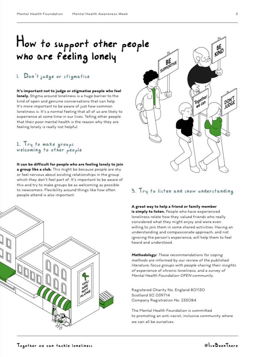 CalderRyburnPCN's tweet photo. 💚MENTAL HEALTH AWARENESS WEEK 💚
Loneliness is something that effects 1 in 4 adults and can have a huge impact on mental health. 
Social Prescribing Link Workers are available at your GP practice to help you understand what is available in your local community
#IveBeenThere https://t.co/VzE7JdFZKM