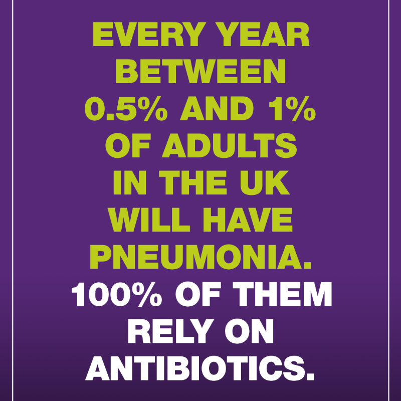 ABPI_UK's tweet photo. Thousands of people suffer from pneumonia in the UK. Government and the pharmaceutical industry must work together to ensure they get the new antibiotics they need for treatment. Find out more about our mission: https://t.co/RPyi6UAPv4 #TogetherForAntibiotics