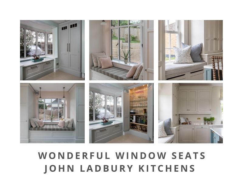 John Ladbury doesn't only make kitchens. #windowseat #bespokebedroom #kitchens #houseproject #hertford #londonkitchens #bespokekitchen  #newhome #softfurnishing #interiors #johnladbury