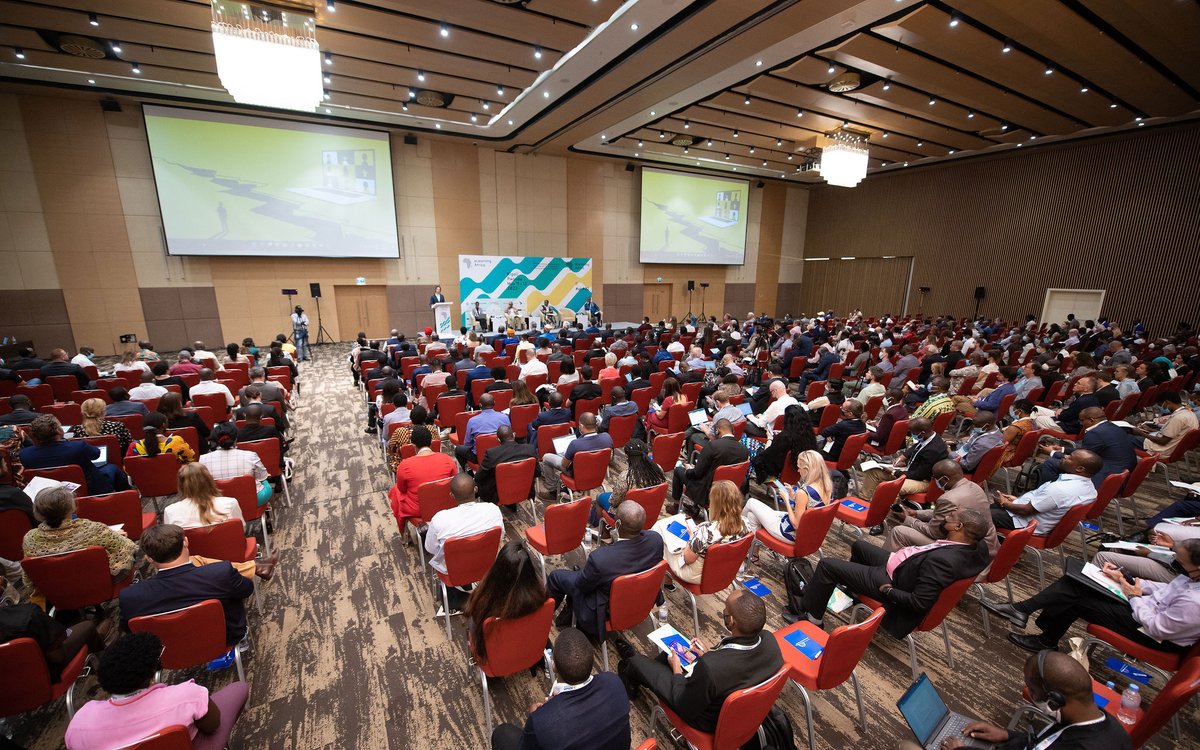 eLAconference's tweet photo. Official opening plenary session of the eLearning Africa event. 
#eLA22 https://t.co/sm0eV5t7EL