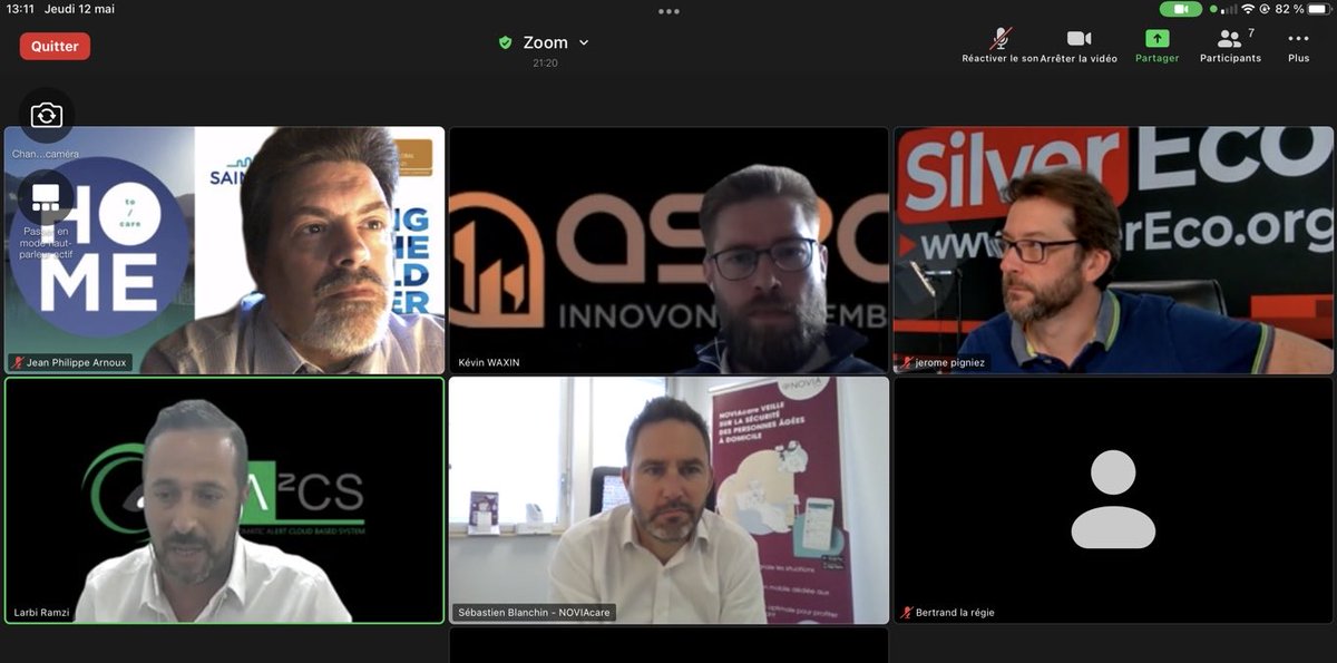 jpasgdbf's tweet photo. #silverecodigitaldays avec ⁦@SilverEco_Fr⁩ on Line! A Time trie, capteurs et IA pour faire entrer l’Habitat dans l’ère du Care Home ! Avec ⁦@noviacare⁩ ⁦@VACbyC2S⁩ et #AS2D ! ⁦@FiliereSilver⁩ ⁦@CABINETPLENITA⁩ ⁦@SgdbFrance⁩ ⁦@saintgobain⁩ https://t.co/WQCc8M4y3d