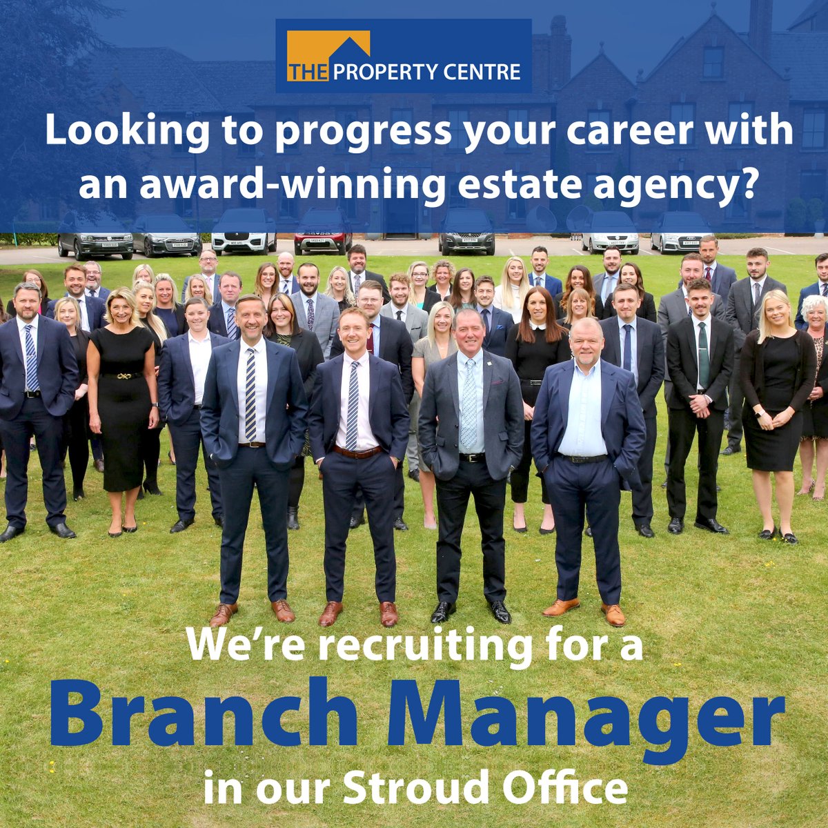 We’re recruiting for a Branch Manager to lead our successful team in Stroud. 
OTE £45,000 - £50,000 PA, plus car and additional benefits
For more information or to apply, email your CV to simon.trippett@thepropertycentres.co.uk 
#estateagent #recruiting #stroud