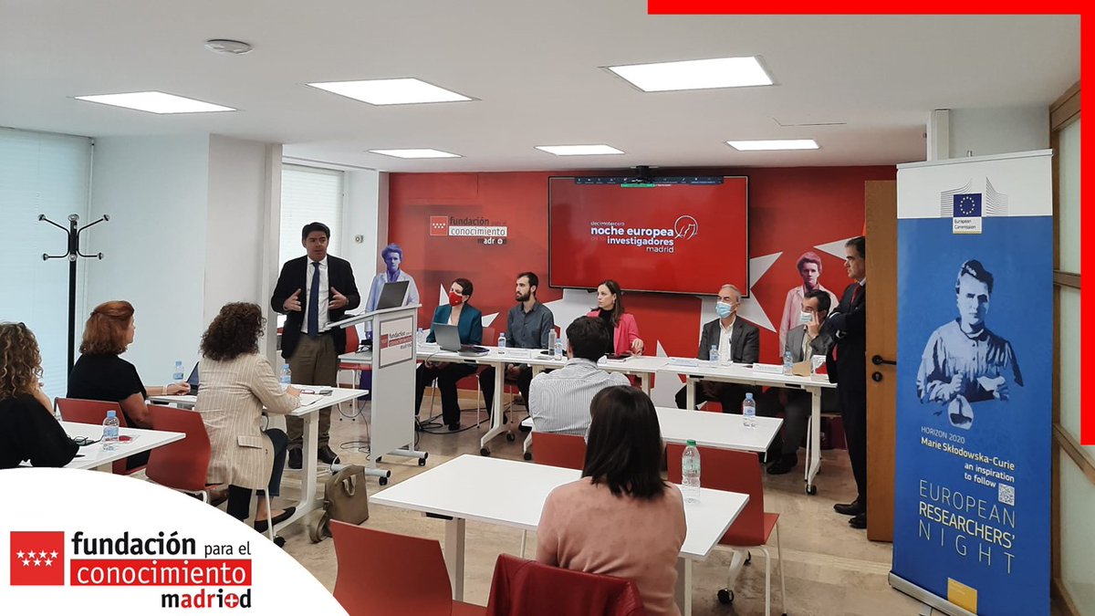 madrimasd's tweet photo. ➕ momentos del kick off meeting del proyecto #MadridNight de la #NocheEuropeadelosInvestigadores de Madrid.

🤝¡Gracias a todos por acompañarnos! https://t.co/5AgA6ygwLj