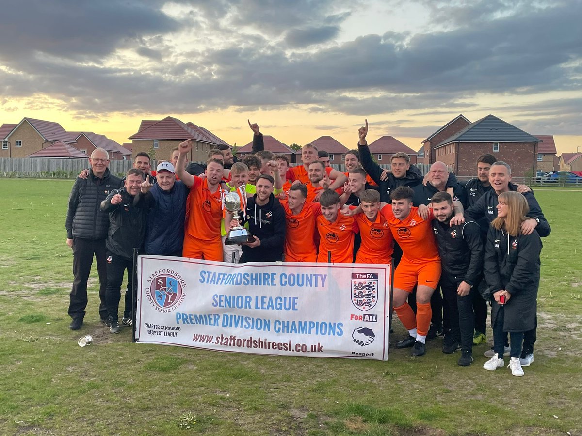 staffscountysl's tweet photo. More photos of @AfcAlsagerFirst presentation of the league trophy last night https://t.co/Rhw1Q4Buh6