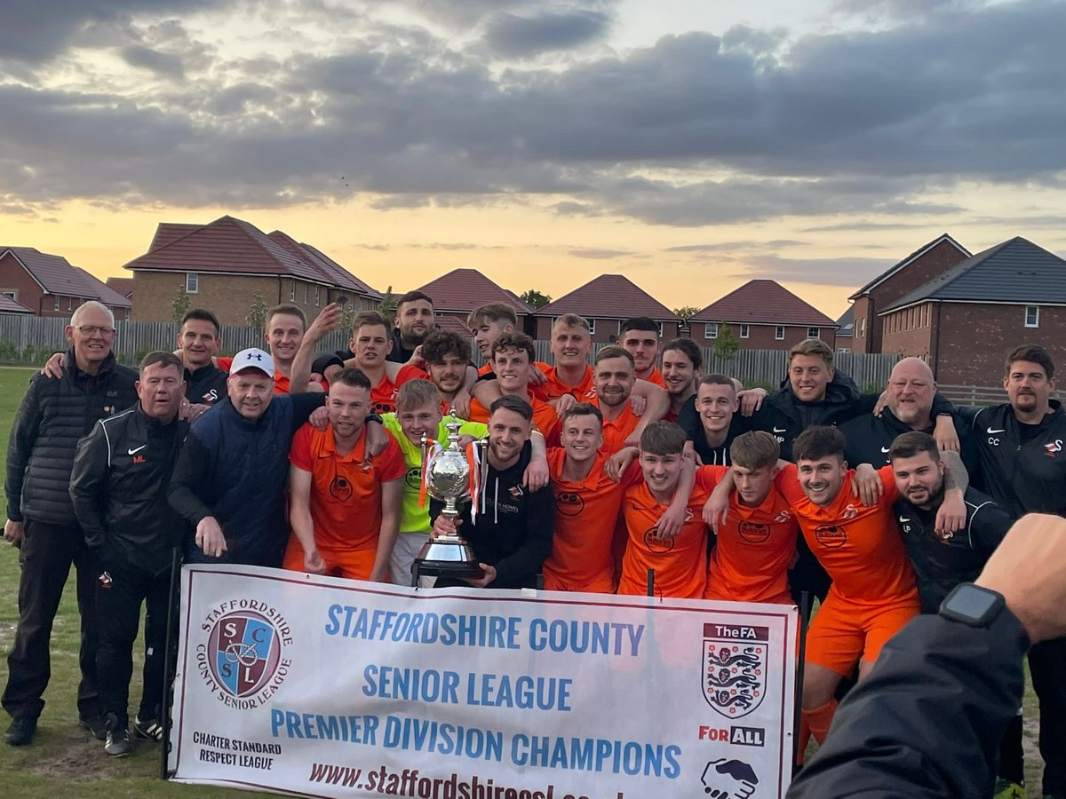 staffscountysl's tweet photo. More photos of @AfcAlsagerFirst presentation of the league trophy last night https://t.co/Rhw1Q4Buh6