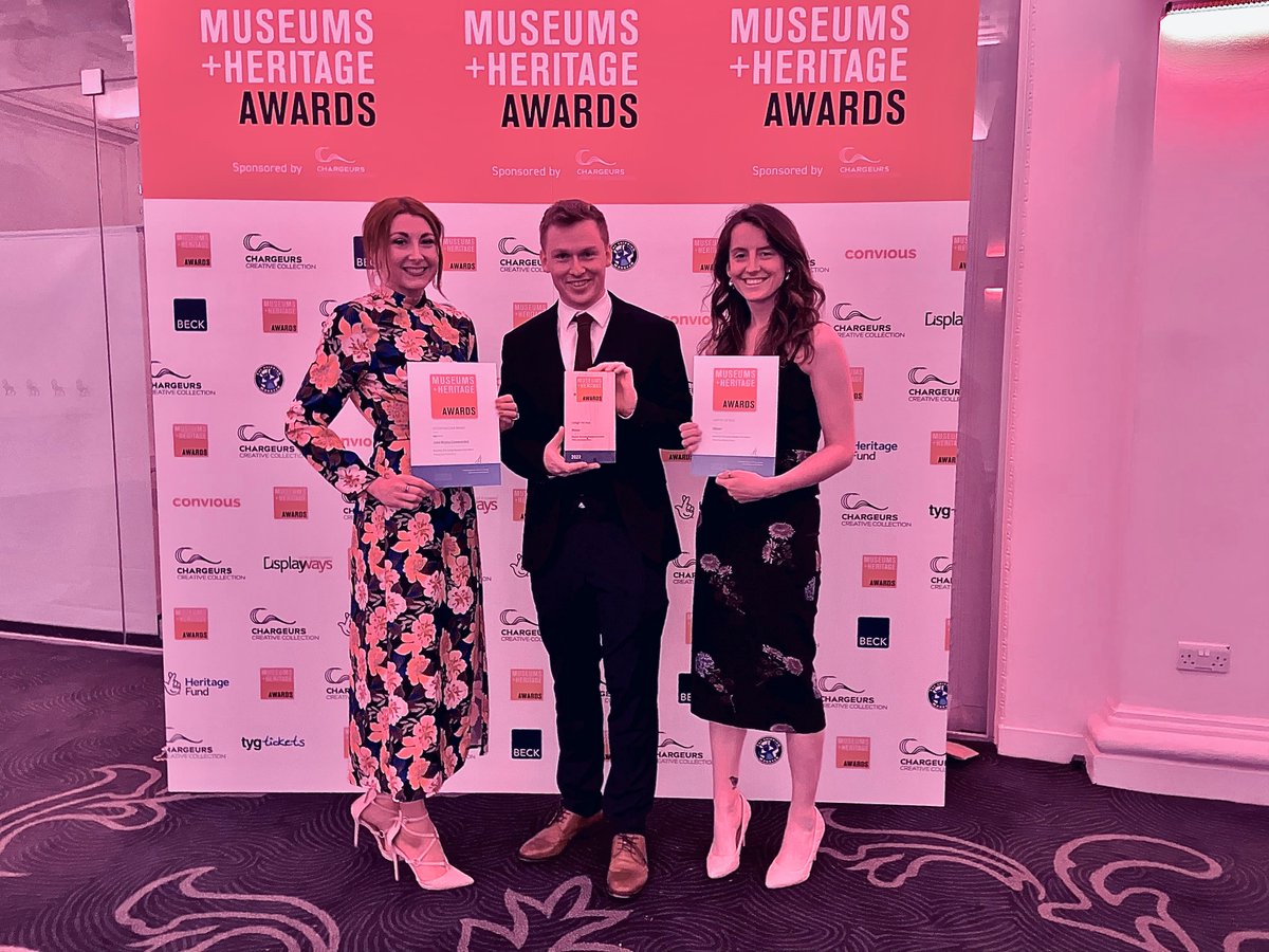 Beamish_Museum's tweet photo. 🎉 We're delighted to have picked up an award at the national Museums + Heritage Awards last night! 🎉

We won Shop of the Year for our 1900s Town Market Stalls and were also Highly Commended in the Visitor Welcome Award at the ceremony in London. https://t.co/IZZuSveRW0