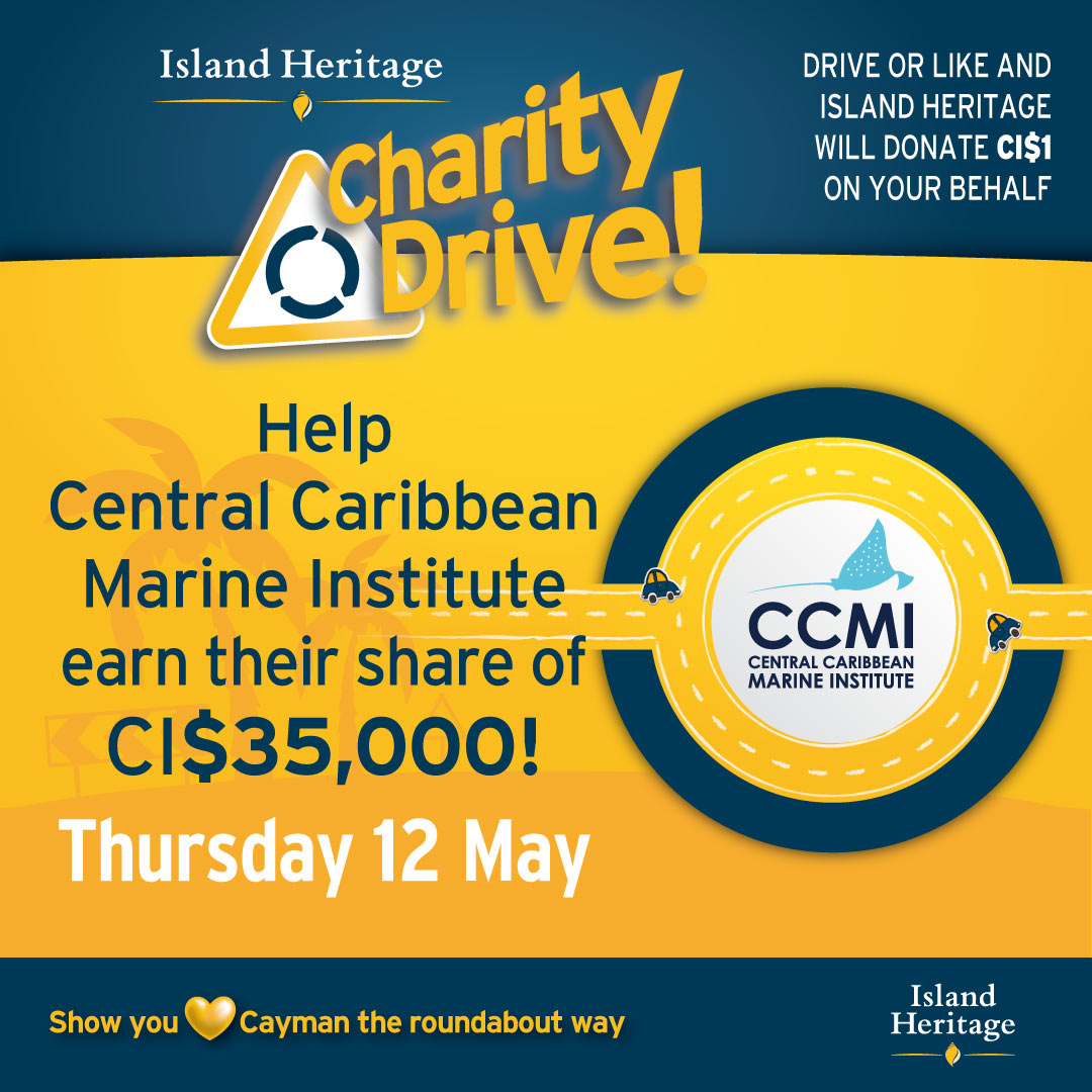It’s Day #2 of our annual CharityDrive, all you have to do is drive by the Island Heritage roundabout and like and share our posts to show your support for the Central Caribbean Marine Institute (CCMI). #CharityDrive2022 #centralcaribbeanmarineinstitute #reefresearch