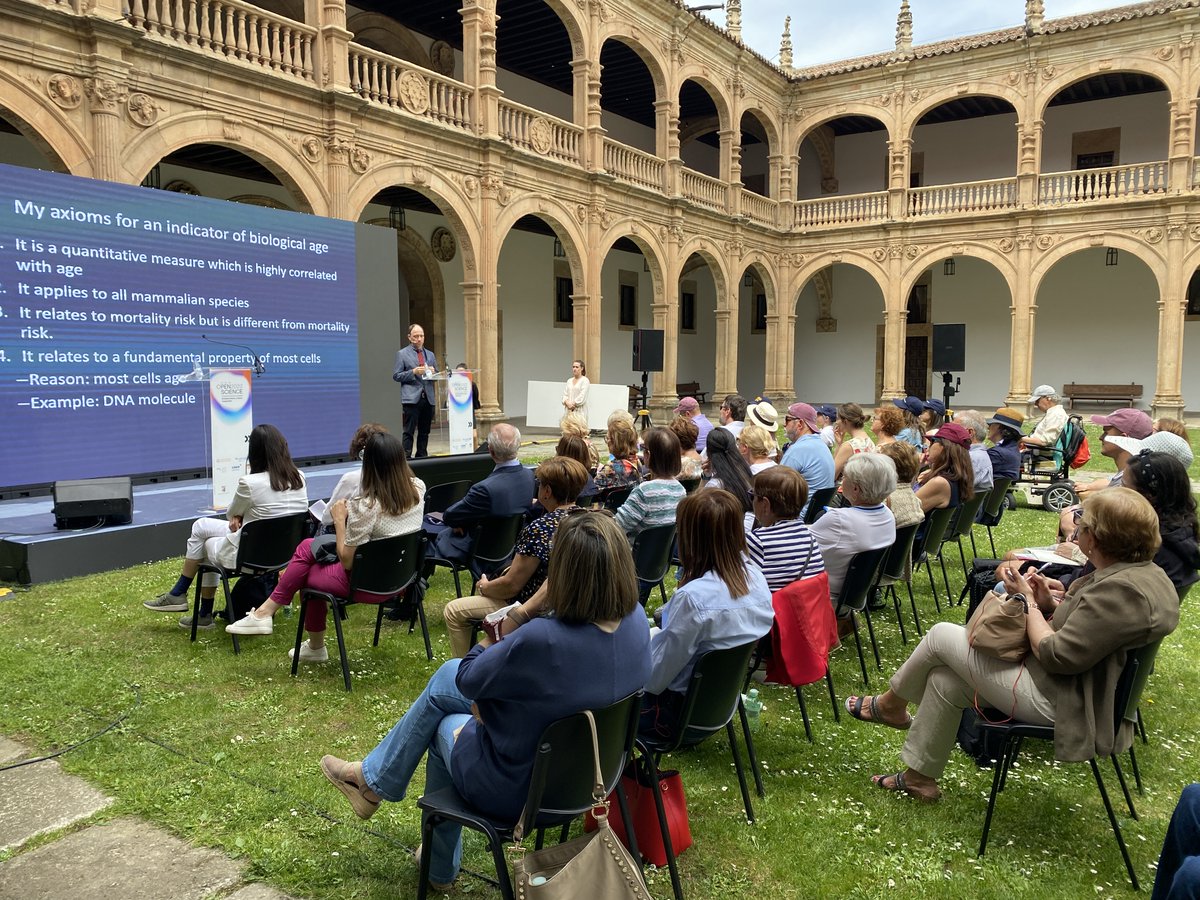 cenie_es's tweet photo. Comenzamos la última ponencia de #AgeOpenScience con #SteveHorvath de @UCLA y #MariaBlasco de @CNIOStopCancer 📺 Sigue el diálogo en directo en: 
 🔴  https://t.co/TRacz6uDRq https://t.co/mfun5pLlGJ