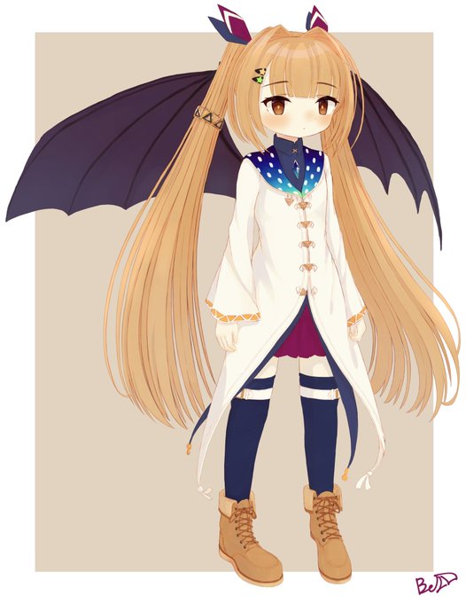 うちの子の立ち絵差分が完成したのでその一部を投下します 