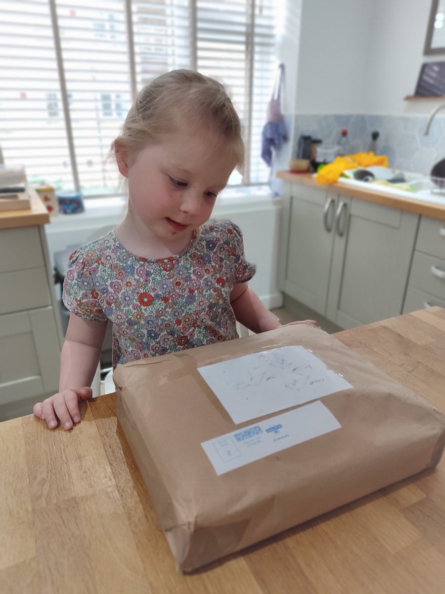 pparknewhaven's tweet photo. Delivery! Erica from #Hove won our #Easter competition, guessing the mystery phrase from hidden clues in the #gardens. She wasn't able to collect her #prize, so we sent it in the post❤️#sussex #newhaven #paradisepark #paradiseparknewhaven #paradiseparkgardens #paradiseparkkids https://t.co/Z7mXCd0Uys