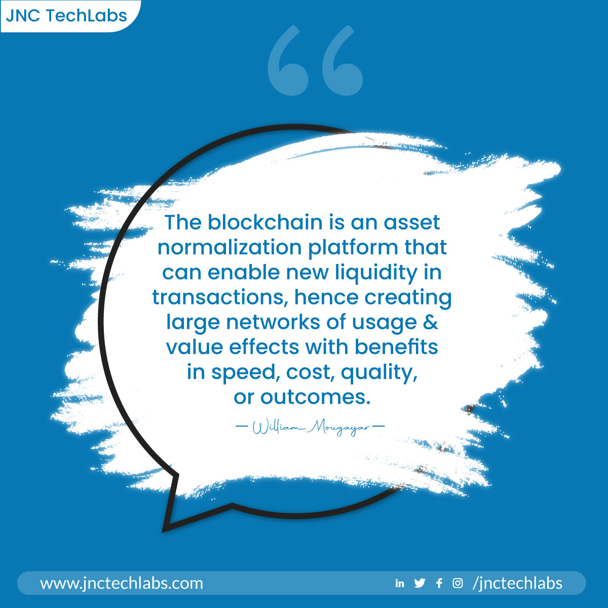 JncTechlabs's tweet photo. William Mougayar is a best-selling author of The Business Blockchain. He is a Toronto-based investor, researcher, and blogger.

#jnctechlabs #blockchain #technology #blockchaintechnology #blockchainindia #india #william #business #toronto #canada #blogger #author #JNCX https://t.co/WizI0CuM1o