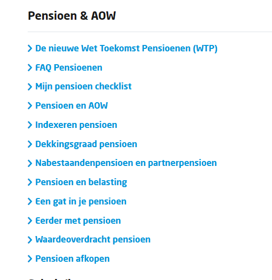 Het kon niet uitblijven, belangrijke onderwerpen pensioen &amp; AOW op rij 
fnv.nl/werk-inkomen