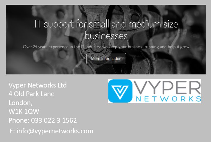 NetworksVyper's tweet photo. Are you looking for IT Support? We are extremely competitive on price ! #vypernetworks #itsupportlife #itsupportservices #itsupport #itsupportspecialist #cloudmigration #databackup #datarecovery #ransomware #websitesolutions #emailhostingservices #microsoft365 #computersetup https://t.co/E291hnVNGb