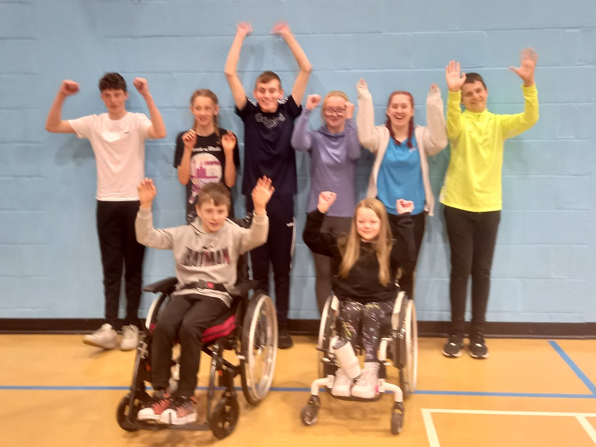 ASC_Lisa's tweet photo. SDS Sports Hall event in full swing today. Representatives from various schools in @falkirkcouncil @ASNFalkirk schools 
Team from Falkirk and Clacks all pupils having a great time!
@FalkirkSport 
@CarrongrangeSch 
@SDS_sport 
@ForthValleyDS https://t.co/Js2esmb8Mf