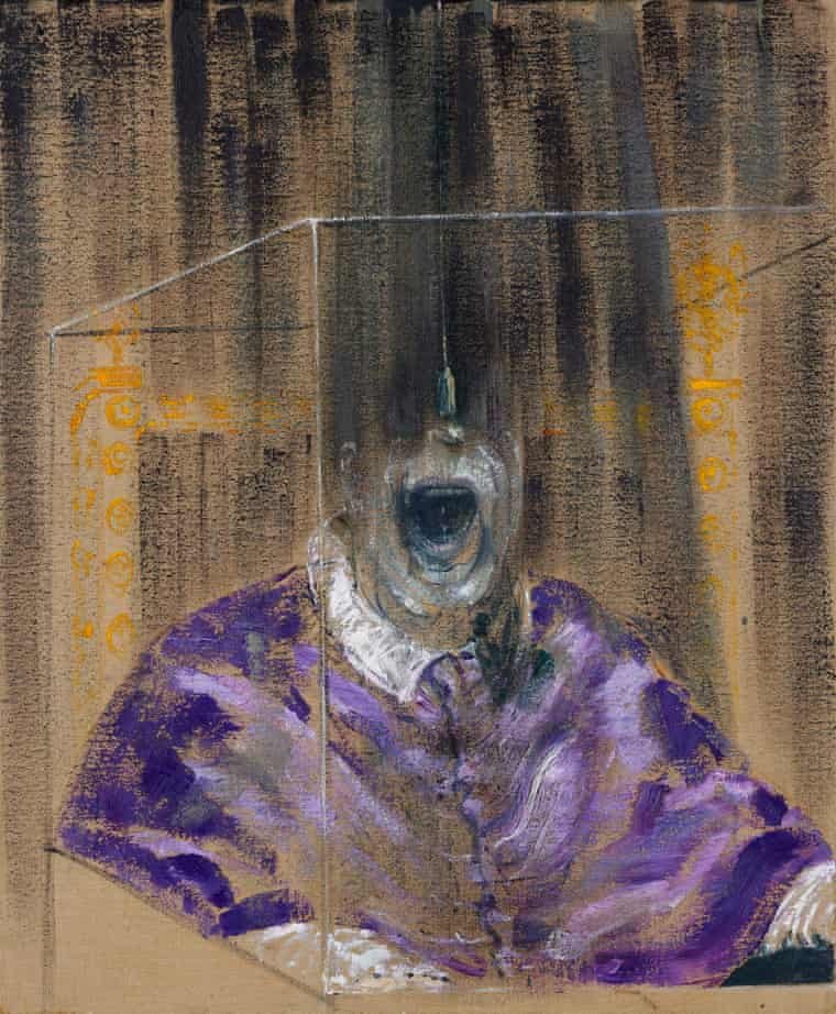 elbarroquista's tweet photo. "Lamento haberlas hecho, porque creo que son muy estúpidas".

El pintor Francis Bacon sobre sus versiones del Retrato de Inocencio X de Velázquez. https://t.co/cs2jHrY9VT
