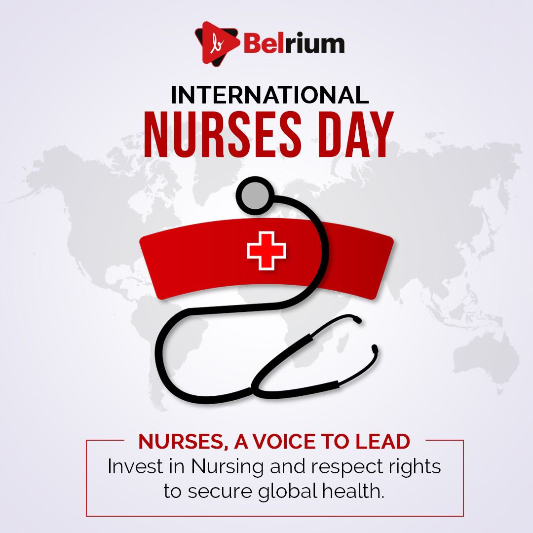 BelriumOfficial's tweet photo. As per this #InternationalNursesDay theme, #BelYo is investing in #nurses and respecting the rights to secure global health by bridging the communication gap between doctors, nurses, and their patients.
We applaud and honour all nurses for serving us, particularly in #pandemic https://t.co/aeMz7KQLJp