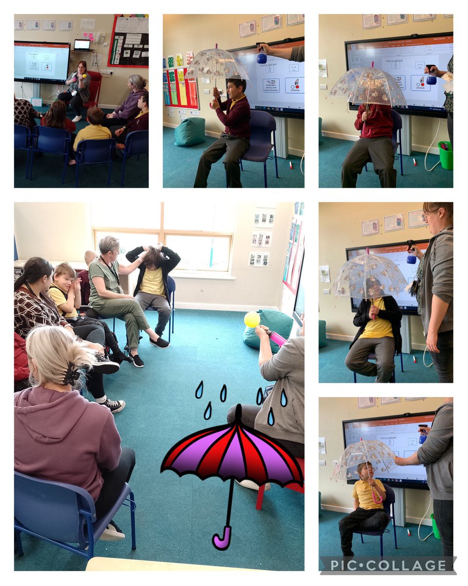 YsgolPenCoch's tweet photo. We’ve enjoyed attention autism (bucket time) in Ospreys class today. It’s encouraged us to sit and focus and  remember our turn taking skills. #ospreysclass https://t.co/Js9FMhnq9o
