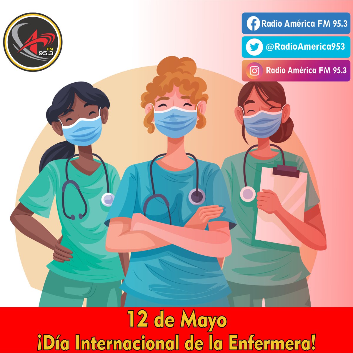 📌12 de Mayo - Día Internacional de la Enfermera
➡Fecha promulgada por la Organización Mundial de la Salud (OMS) y conmemorada en recordación al nacimiento de Florence Nightingale, considerada “fundadora” de la enfermería moderna, quien dedicó su vida al cuidado de los enfermos.