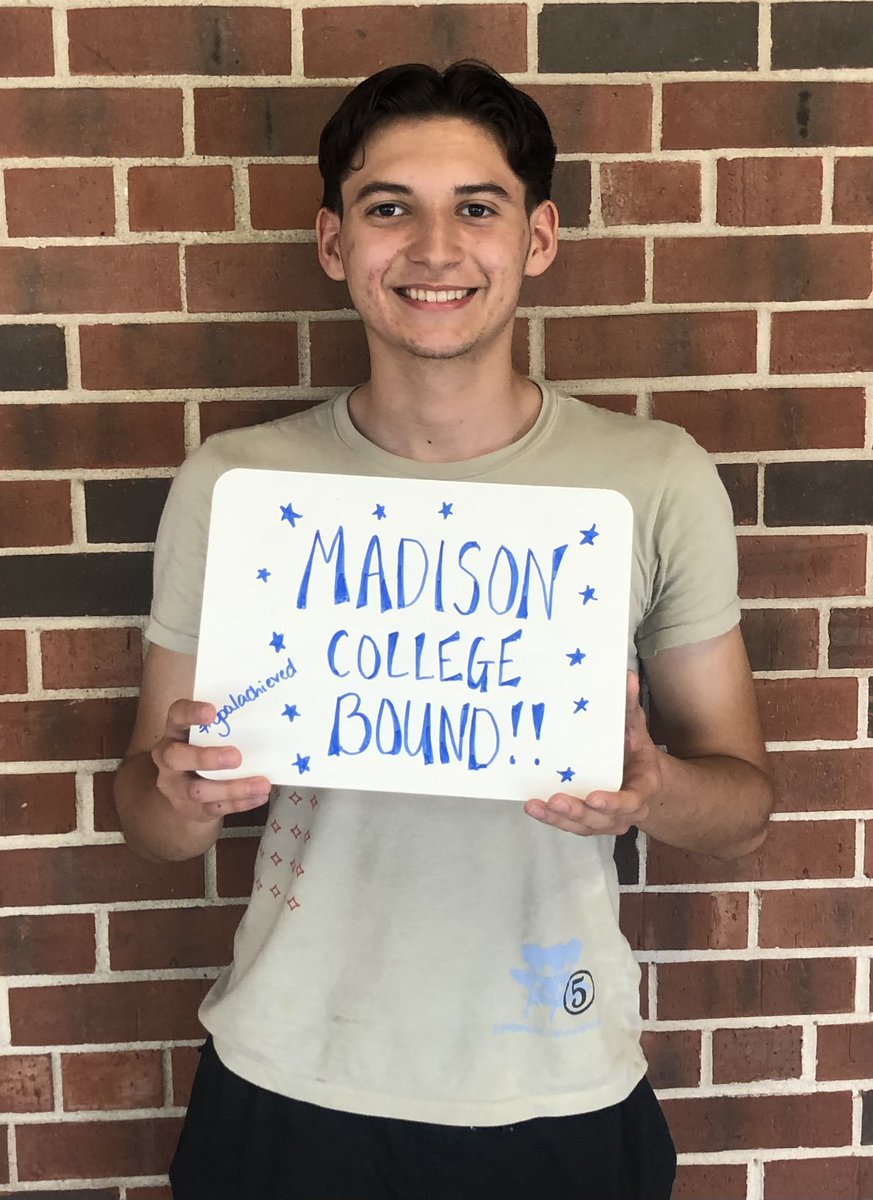 LAF_Counselors's tweet photo. Diego’s got a goal and a plan!💫😊📚Congrats to our fabulous Lancer scholar! We are super-proud! #goalachieved #WeAreLaFollette #lancerpride #lancerpride https://t.co/YJyLTZk4iH