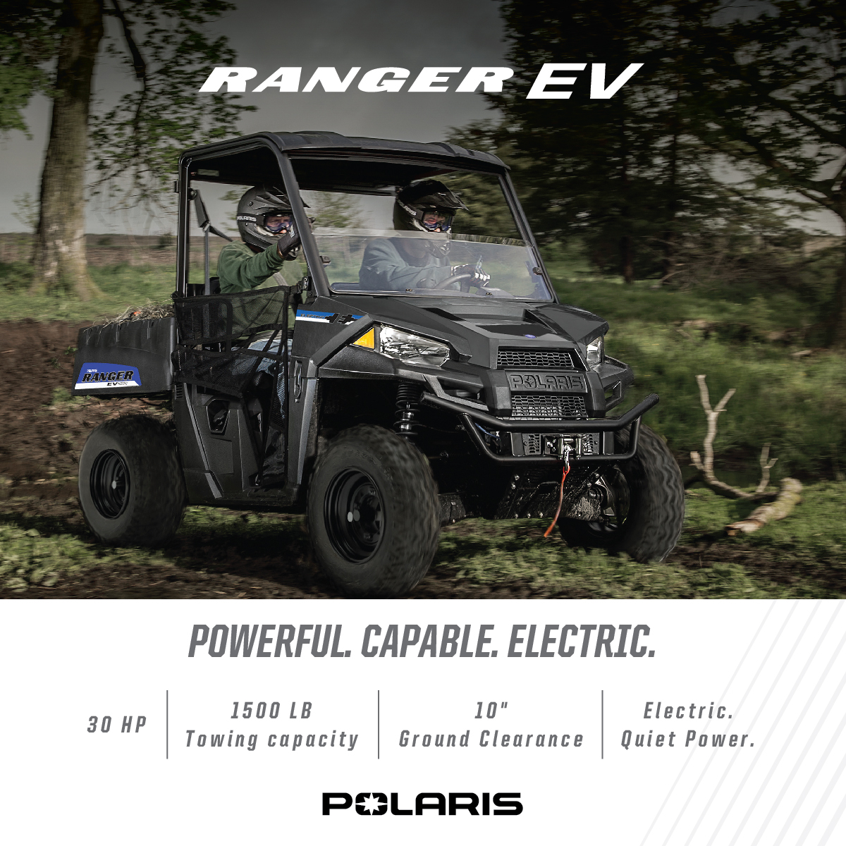 PolarisIndia's tweet photo. You no longer need to sacrifice power or performance when choosing electric.The RANGER EV features a powerful 30HP engine, box capacity of 500lb and towing capacity of 1500lb, making it more than capable for tough tasks
#Polaris #Polarisindia #Adventure #Thrill #Offroad #RangerEV https://t.co/uMSTDqUT8q