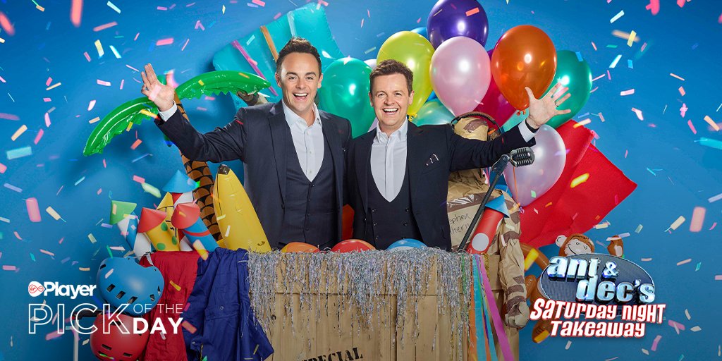 VirginMedia_TV's tweet photo. Need some guilt-free TV? Then we have the perfect shows for you!
Ant & Dec's Saturday Night Takeaway, available to stream for free on Virgin Media Player
#VMPlayer https://t.co/qDzqG3rGgx