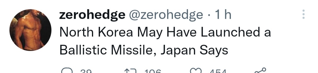 MinkkinenTimo's tweet photo. @zerohedge Watching this tweet hour later. Yap. That launch've must be success, 'cause nothing in the news 😂😂 https://t.co/8XH3ihBmwo