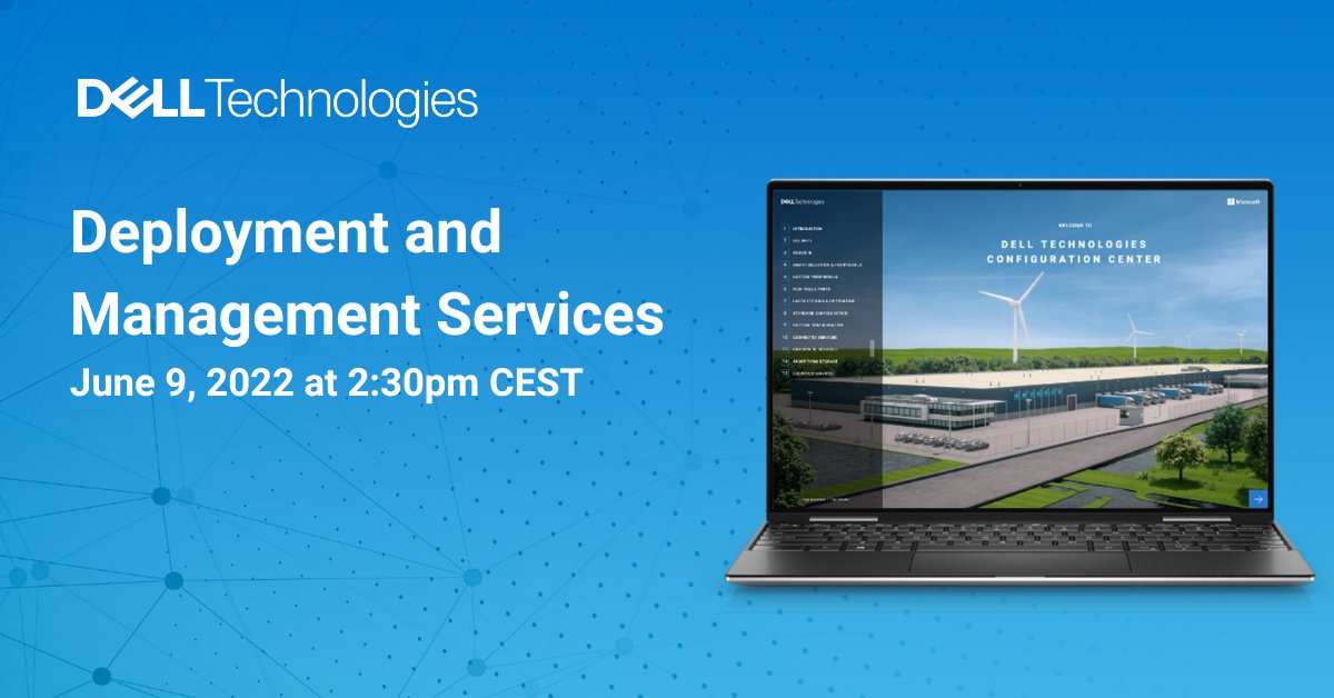 f_ligresti's tweet photo. Re-imagine PC provisioning today with Dell Technologies. Reduce the time, cost and effort it takes. Learn how we can support you with best practice methods for modern provisioning and end point management on June 9 as part of our #DellTechTalks series: https://t.co/ofn1UngOcS https://t.co/eAlflKsxhZ