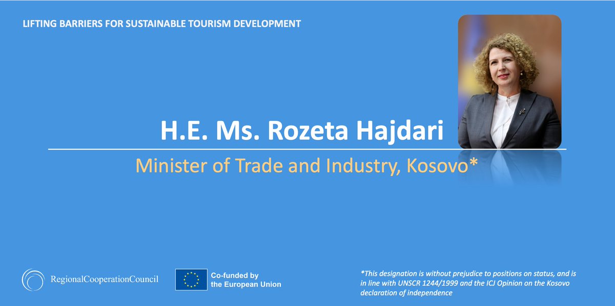 rccint's tweet photo. Panel 3 is starting➡️Improving human capital competence in tourism w/@HajdariRozeta #TinaSaric @erisee #NikolinaKovacevic @mneluxury https://t.co/jDvdlkNcDO