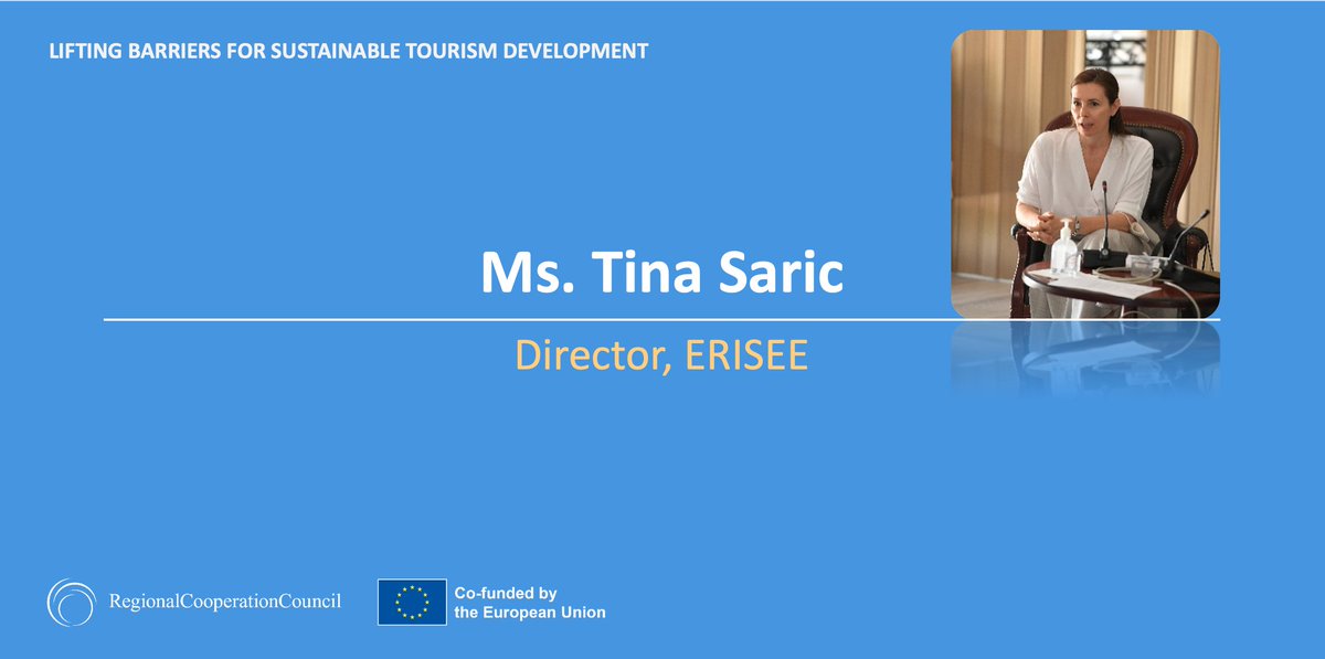 rccint's tweet photo. Panel 3 is starting➡️Improving human capital competence in tourism w/@HajdariRozeta #TinaSaric @erisee #NikolinaKovacevic @mneluxury https://t.co/jDvdlkNcDO