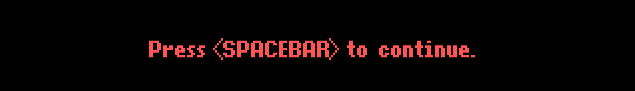 kavalerov's tweet photo. I'm pressing <SPACEBAR> to continue.
#ThursdayMotivation #Videogames #PressingIssues https://t.co/djFS1JVC3l