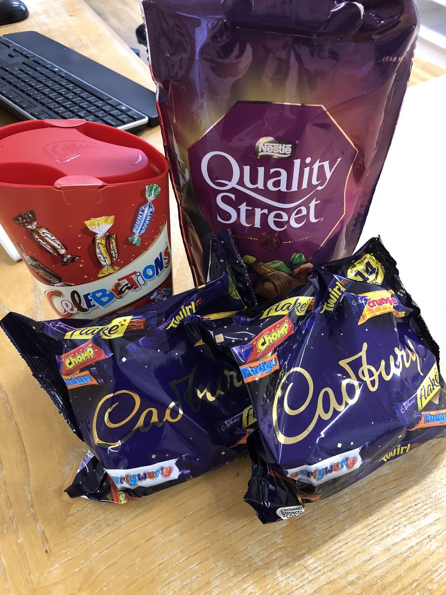 j00ls19's tweet photo. #HappyInternationalNursesDay gifts from our lovely consultants, Physio’s and OTs. @Ward19STFT @ZoePotter22 @suba_thiru @LmbClaire thank you so much it’s a pleasure to come to work with you all 💙x https://t.co/QUjrbdDKWg