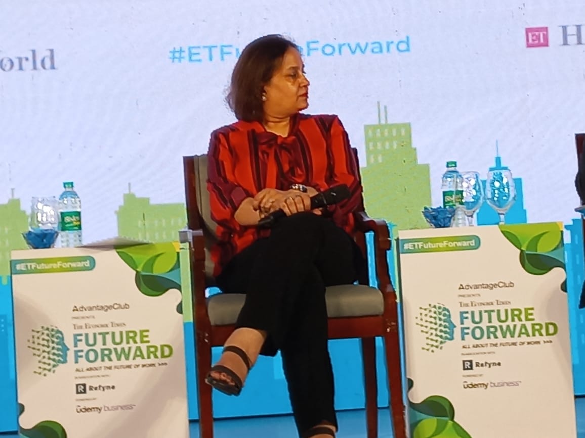 Live from #ETFutureForward 'Every single person being interviewed can be your company's brand ambassador. Hence, leveraging AI to build a better candidate experience is pertinent.' : @MadhaviLall1, @DeutscheBank