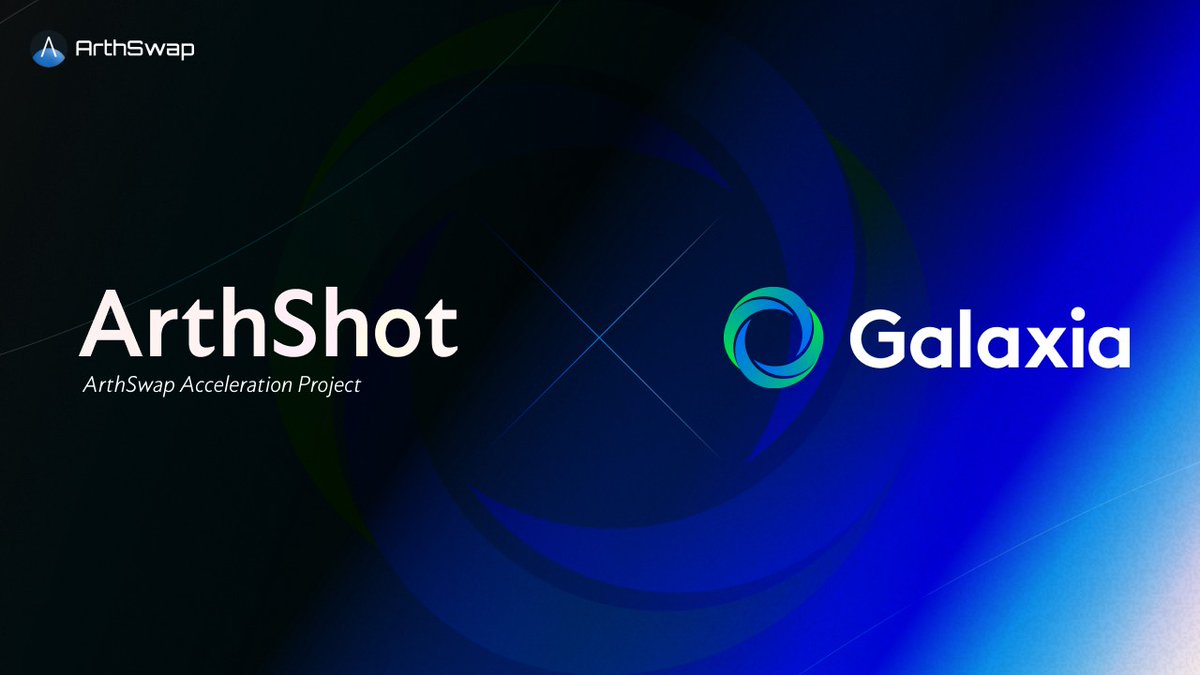 arthswap's tweet photo. Hey everyone. You might know that Galaxia Finance has been selected for ArthSwap’s acceleration program - ArthShot, but what you don’t know is why it was selected for ArthShot. 🧐

🔥Read the explanation from ArthSwap right here 👉: https://t.co/u5TAPEgnQK https://t.co/JgFuyLQeb9