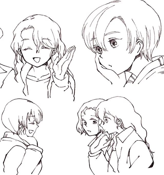Xフォルダ見てたらガンカフェのXメニューの時に描こうとしてたお話みつけました…そのうちちゃんと描き上げたいです(ほぼパーラの話) 