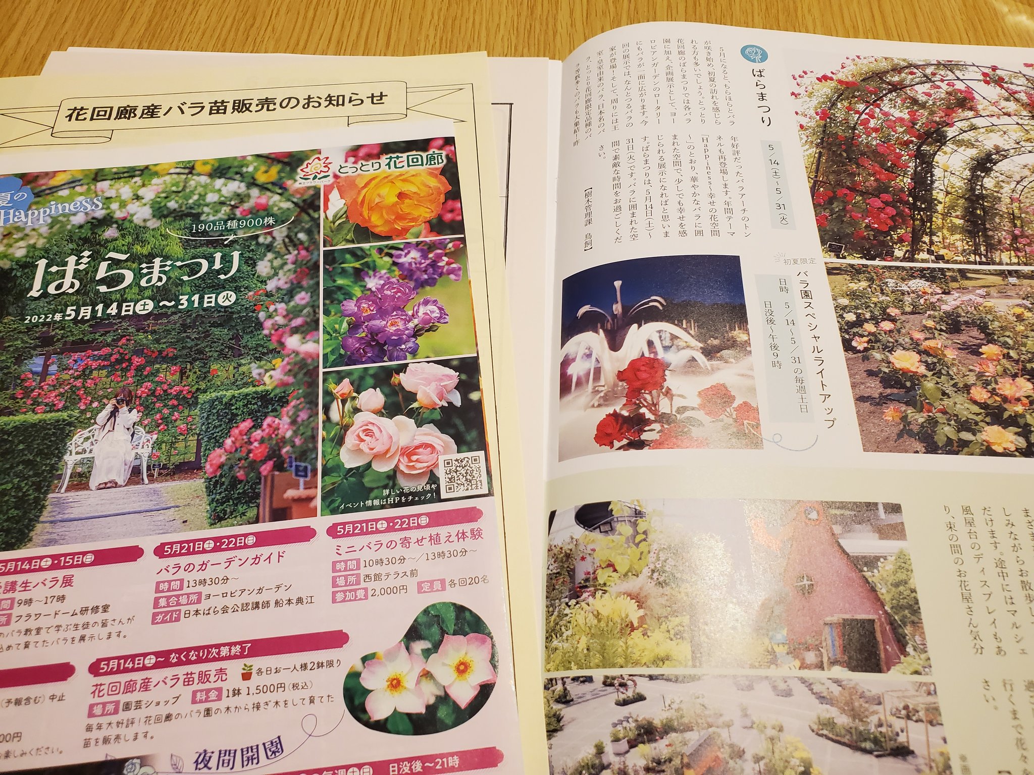 じゃこ お便り来てた とっとり花回廊 ばらまつり T Co P2zpacxjiy Twitter