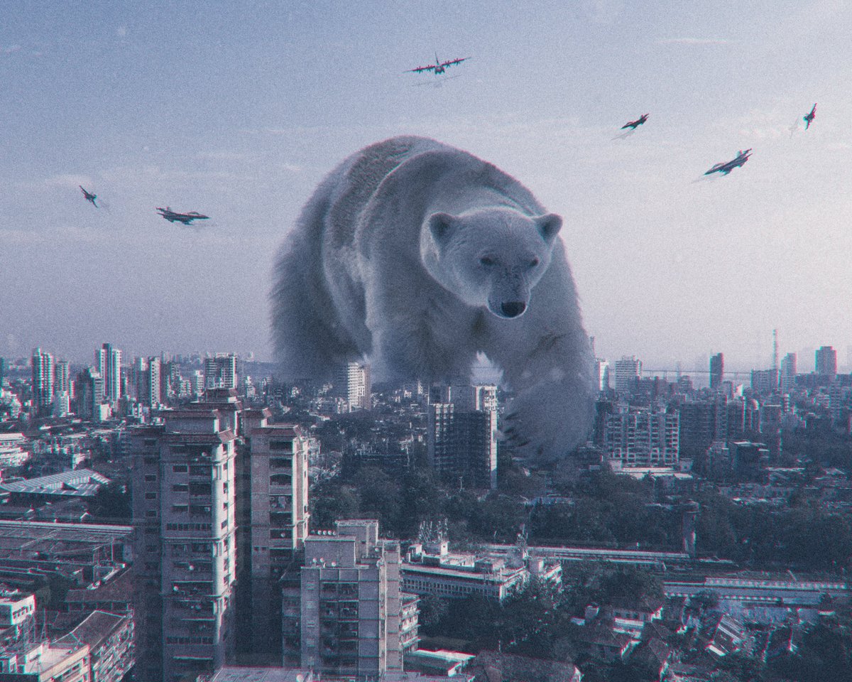nitintheway's tweet photo. Tresspassing
#lonermagazine #polarbear #digitalartist #digitalart #collageart #photoshopartist #photoshop #loner https://t.co/HYuFUnIVlj